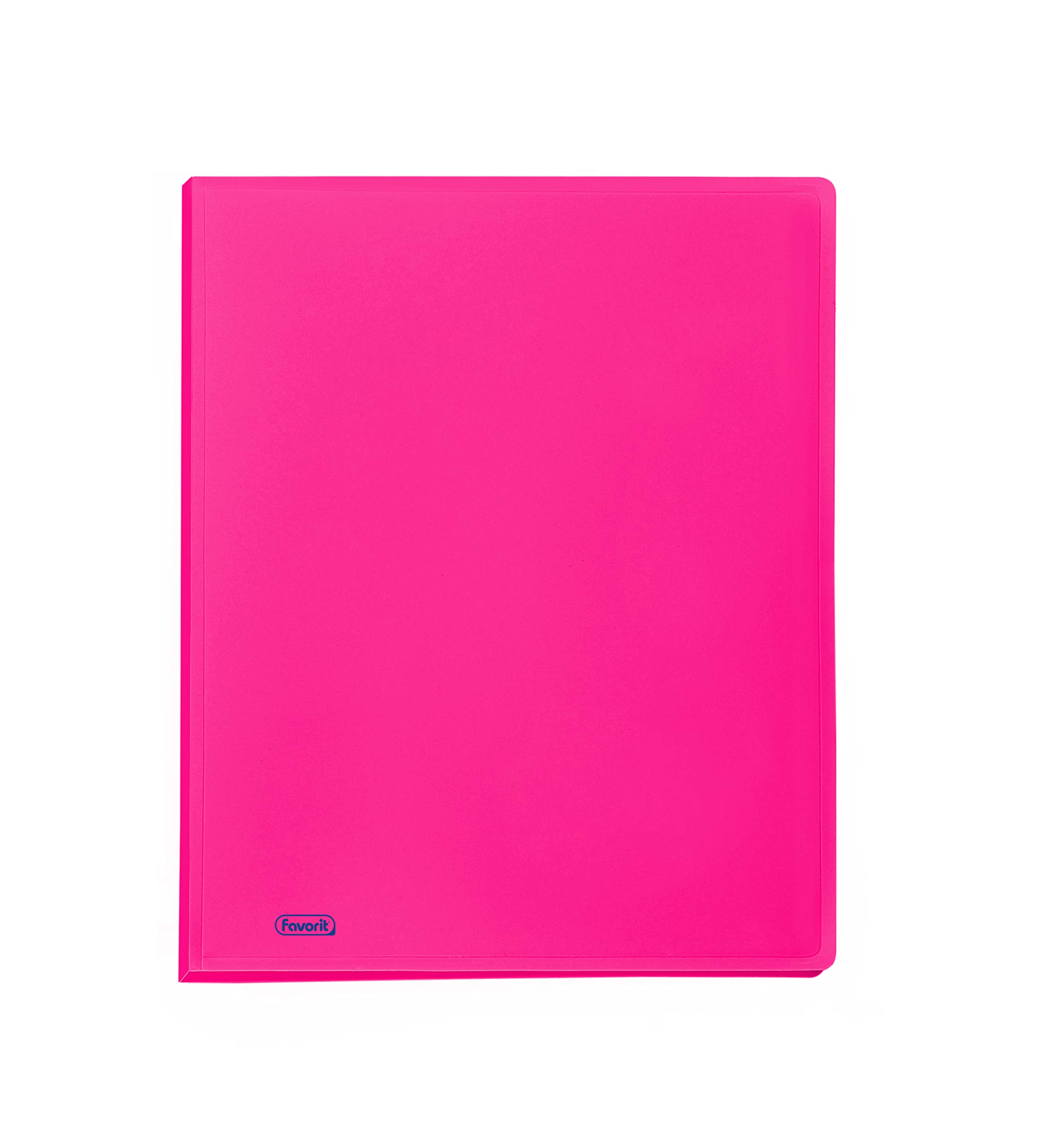 Favorit 400102293 Neon Wallet with 40 Envelopes Inner Size 22 x 30 cm, Neon Fuchsia