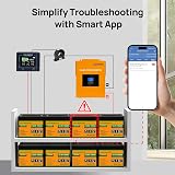 ECO-WORTHY 12V 100Ah LiFePO4 Battery Group 24 with Bluetooth Low Temp Protection view 4