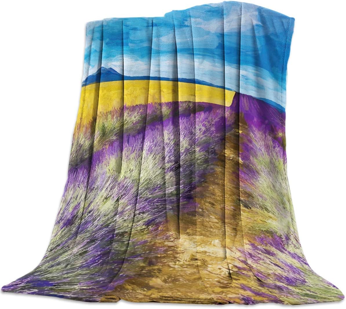 DSFAA Manta de forro polar ligera, supersuave, acogedora, de microfibra