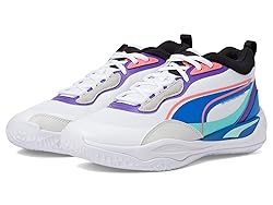 PUMA Playmaker Pro Puma White/Team Violet 7.5 D