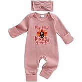 mlpeerw My First First St Patricks Day Baby Girl Outfit Newborn Lucky Clover Jumpsuit Romper Cute Infant Spring Clothes