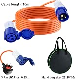 VonLux 10m Caravan Hook Up Cable 240V 16A 3 Core Fly Lead Converter Kit view 7