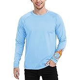 Cavva Mens Thermal Long Sleeve Shirts Base Layer Midweight Fleece Lined Undershirt Warm Athletic Workout Tops