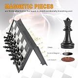 Snocyo Magnetic Folding Chess Set Board with Pieces for Kids Adults Travel view 2