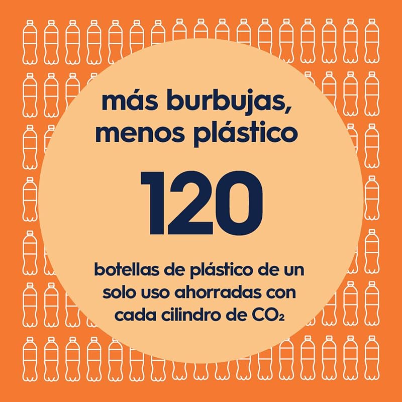 Duo – Máquina para hacer agua con gas, bebidas favoritas, blanco
