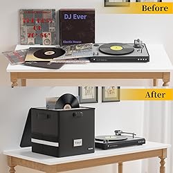 DocSafe Vinyl Record Storage Box with