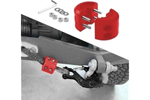 Lecctso Winch Cable Hook Stopper, Winch Bumper, Rubber Winch Stopper with Stainless Steel Screws and Nuts, Winch Accessories Cable Saver Hook Stopper Line for Synthetic Rope, Cable Line, Towing Hook