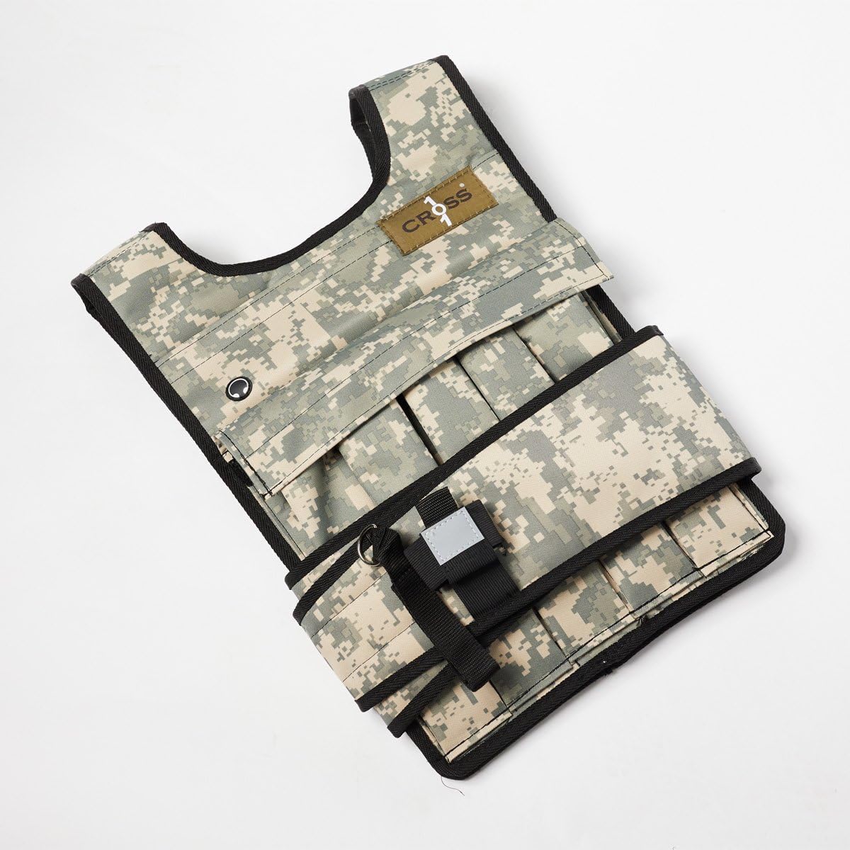 CROSS101 Weighted Vest 20lbs - 80lbs with Shoulder Pads Option