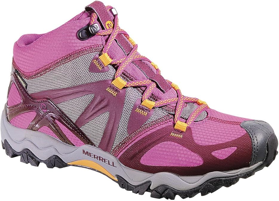 Merrell Womens Grassbow MID Sport GTX Trekking & Hiking Shoes Pink Pink