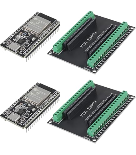 Heemol 2 Stück für ESP32 GPIO Breakout Board für 38PIN 25, 5 mm für Heemol 2 Stück für ESP32 GPIO Breakout Board für 38PIN 25, 5 mm für