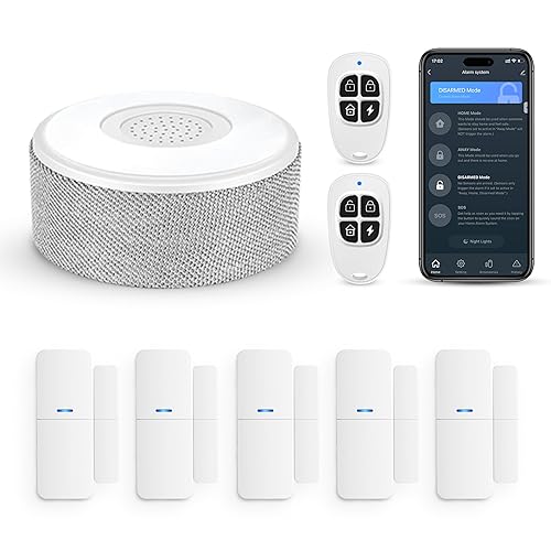 WiFi Door Alarm System, Wireless DIY Smart Home Security System