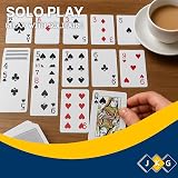 JKG Standard Playing Deck of Cards Plastic Coated 52 + 2 Jokers view 8