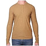 MERIWOOL Men's Base Layer Long Sleeve Henley