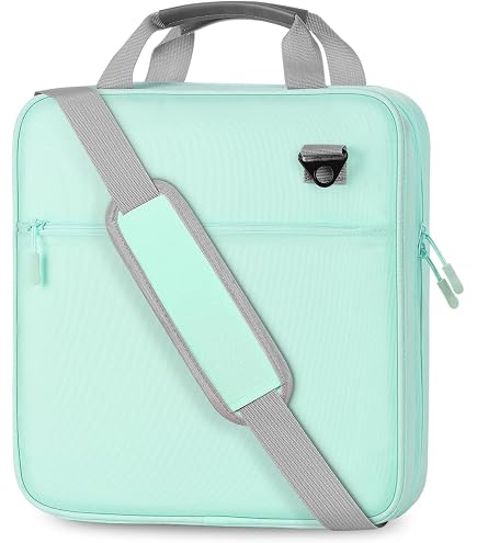 Classeur Zip 3 Anneaux Pour Enfants - Sac Organisation école Avec Pochette Tablette 13", 500 Pages - Nylon Résistant, Bandoulière - Coloris Marine