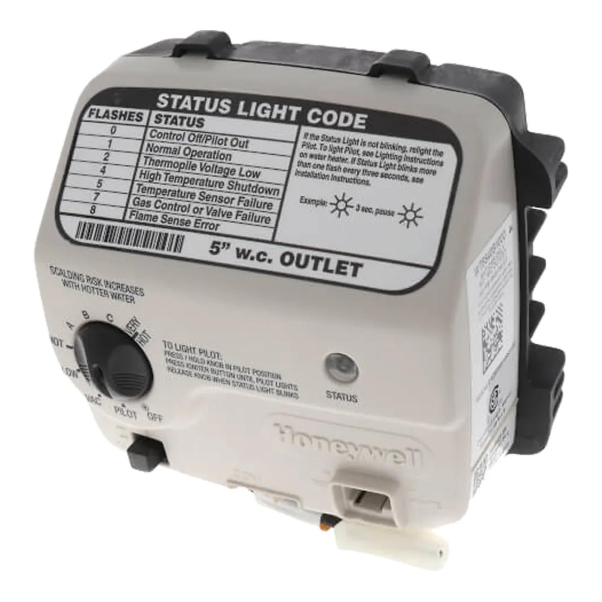 Photo 1 of Reliance water heater gas control valve 100112336 trade number WT8840B 160 Degree F 1" Cavity made by Resideo