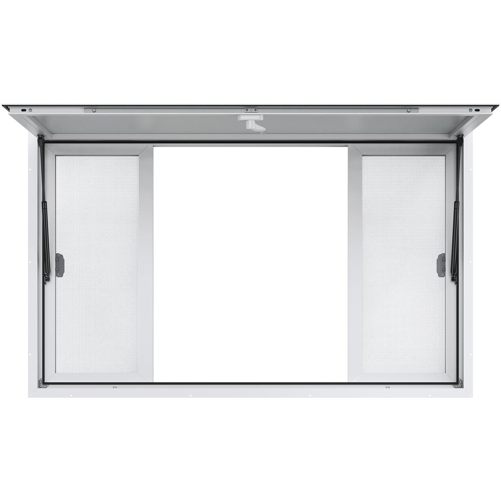 VEVOR Concession Window 60"x36", Aluminum Alloy
