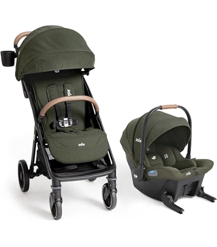 Amazon.com : Joie Baby Ginger DLX 4-in-1 Stroller & Mint Latch Car
