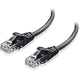 Cable Matters Cat6 Snagless Ethernet Patch Cable in Black 30 Feet
