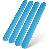 Nicpro 4PCS Silicone Stir Sticks, Reusable Silicone Popsicle Sticks Tools for Mixing Resin, Epoxy, Liquid, Paint, Making Glit