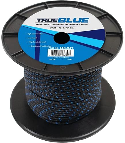 Amazon.com: Stens 146-955 200 Foot Starter Rope #6 Solid Braid