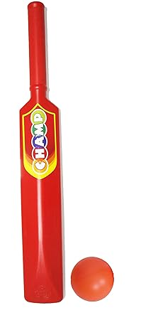 Ratnas Premium Champ Bat Ball Set.(HEIGHT-63.5 cm , 25 INCH).Let Your Child Pursue The Dream. (RED)
