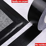 5 Pack Black Duct Tape 50mm x 27.4m Heavy Duty Waterproof view 3