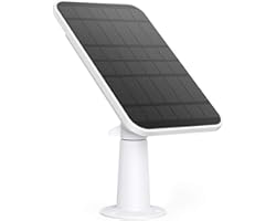 eufy security Certified eufyCam Solar Panel, Compatible with eufyCam, Continuous Power Supply, 2.6W Solar Panel, IP65 Weather