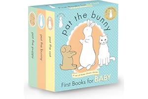 Pat the Bunny: First Books for Baby (Pat the Bunny): Pat the Bunny; Pat the Puppy; Pat the Cat (Touch-and-Feel)