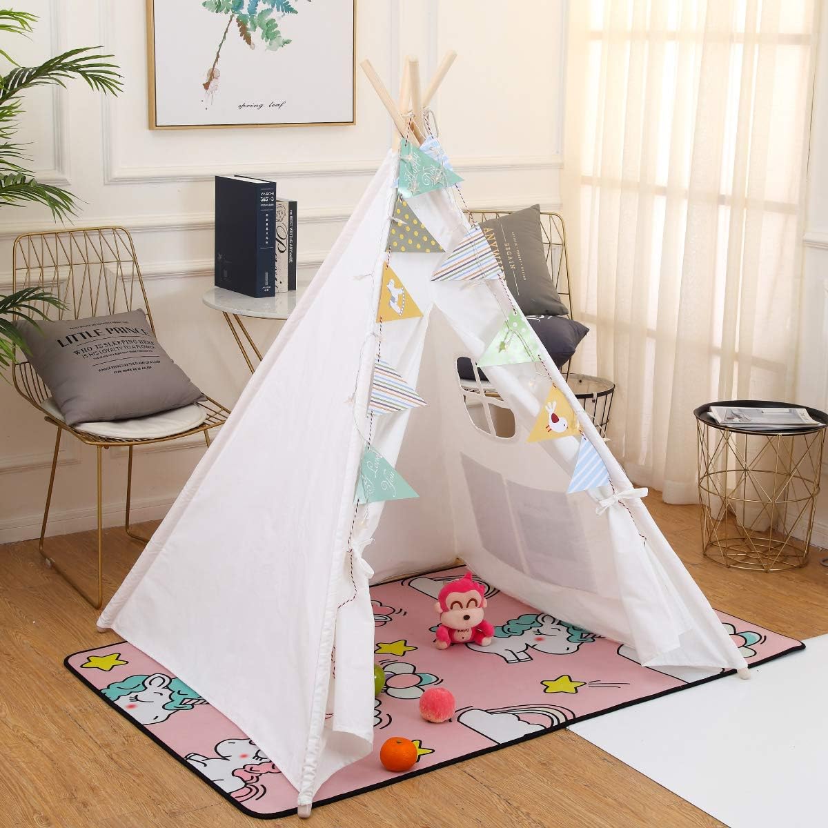 kids canvas tent