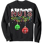 Chest Nuts Christmas Matching Couple Chestnuts Sweatshirt