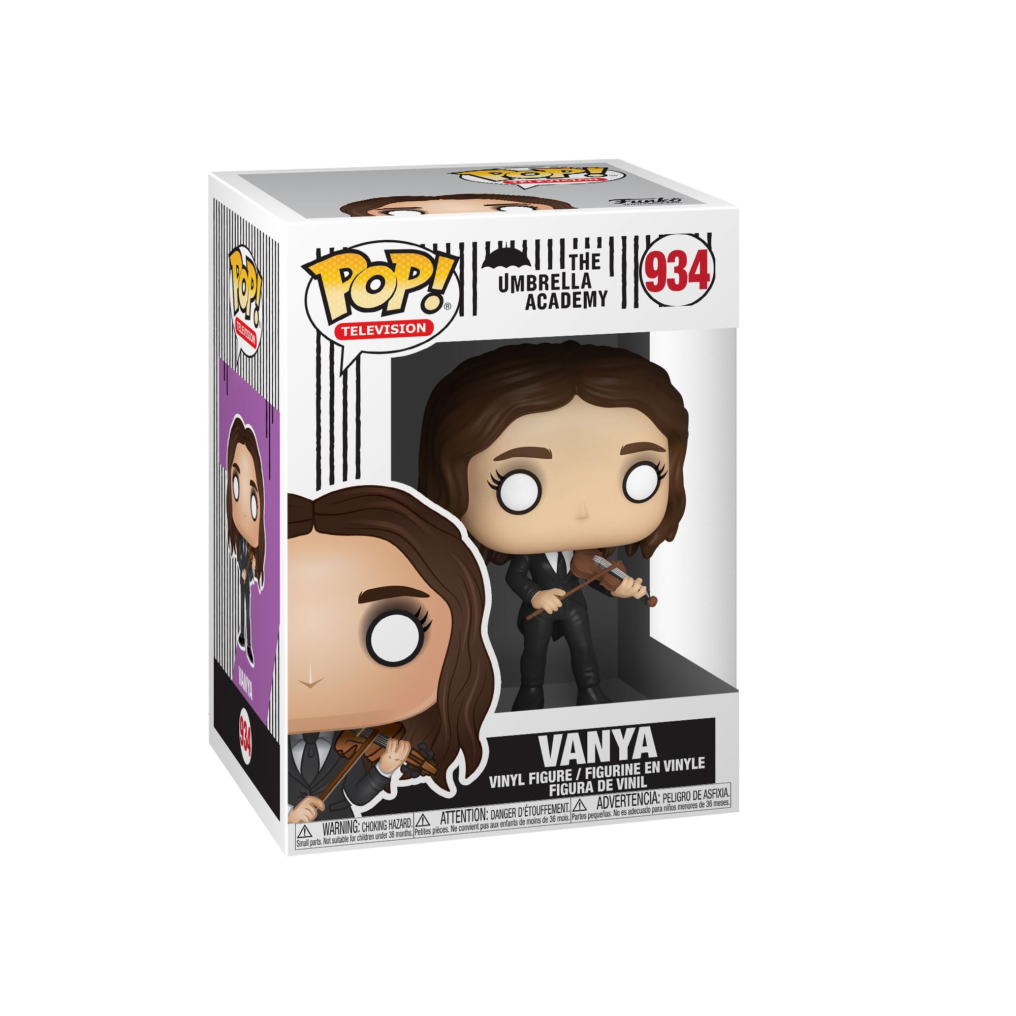 Funko POP! TV: Umbrella Academy - Vanya Hargreeves - 1/6 Odds for Rare Chase Variant - (Styles May Vary) - Collectable Vinyl Figure - Gift Idea - Official Merchandise - Toys for Kids & Adults