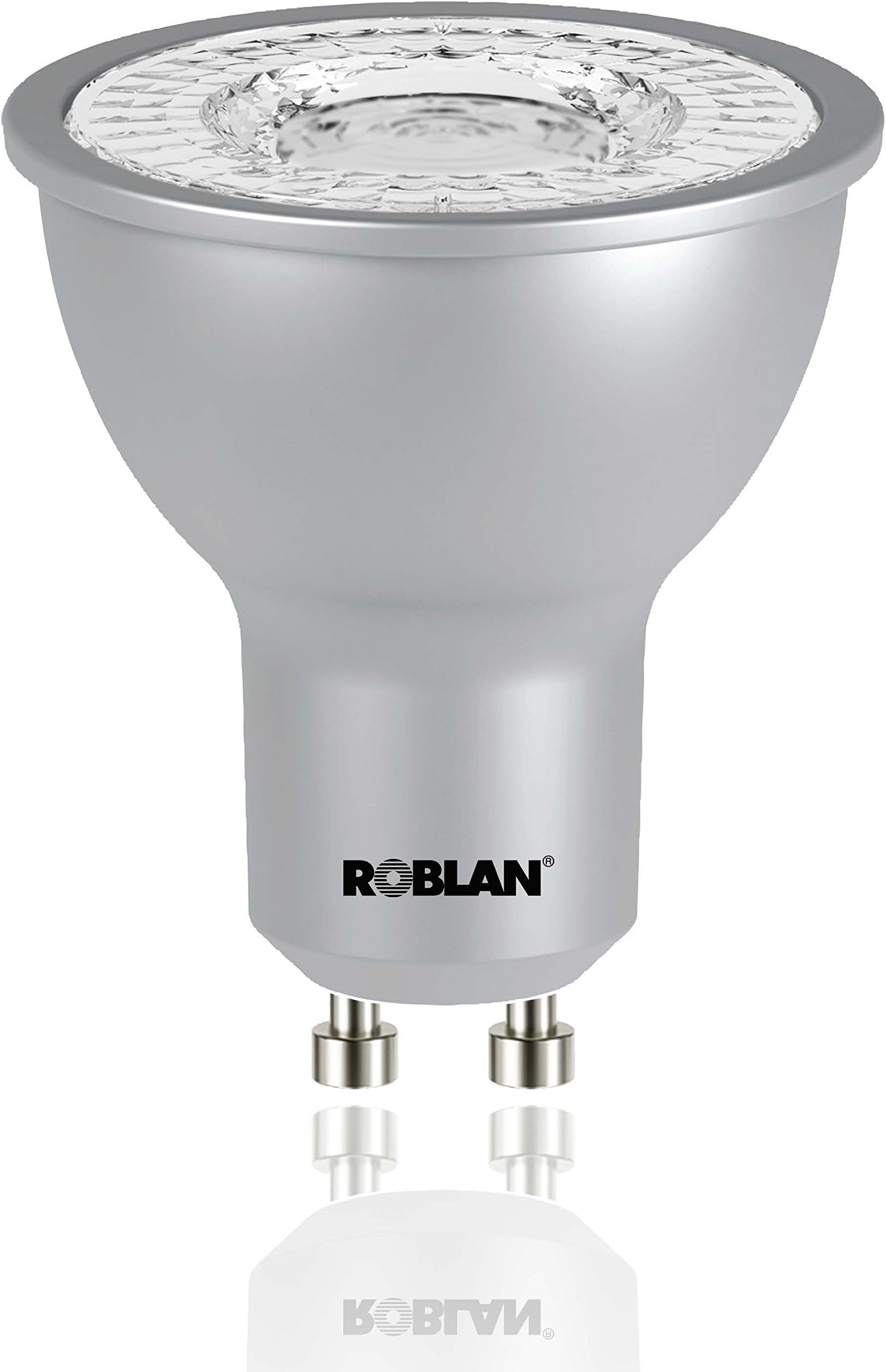 ROBLAN ECOSKYB100 Bulb GU10, 6 W, aluminum [Energy Class A+]