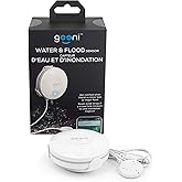 Geeni WiFi Water Leak Sensor and Alarm, Smart Water & Flood Sensor, Requires 2.4 GHz Wi-Fi, App Notifications, No Hub Require