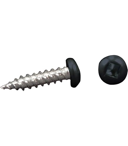 Tornillo De Cabeza Negra Pan #8 X 1 Quad Drive Twinfast
