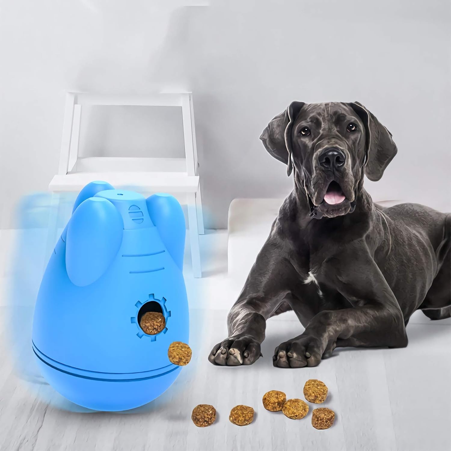 Treat Dispensed Dog Toys , Educational Toys for Large and Medium-sized Dogs, IQ Dog Hospitality Balls, Aggressive Chews, Dog Food Dispenser Toys Strong and Sturdy