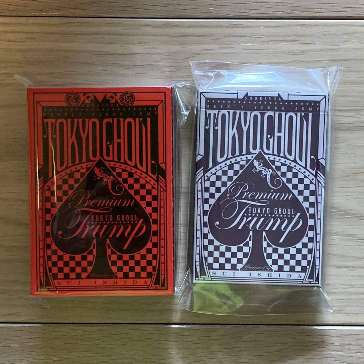 Amazon 極美 2個セット 東京喰種 トランプ 石田スイ ジャンプショップ トーキョーグール アニメ 萌えグッズ 通販