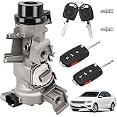 RAMATA 1K0905851B Ignition Lock Cylinder with Key, Starter Ignition Switch Fit for 2012-2019 Passat, 2006 2007 2008 2009 2010 2011 2012 2014 2015 2016 2017 2018 Vw Jetta, Rabbit, Eos 1k0905851