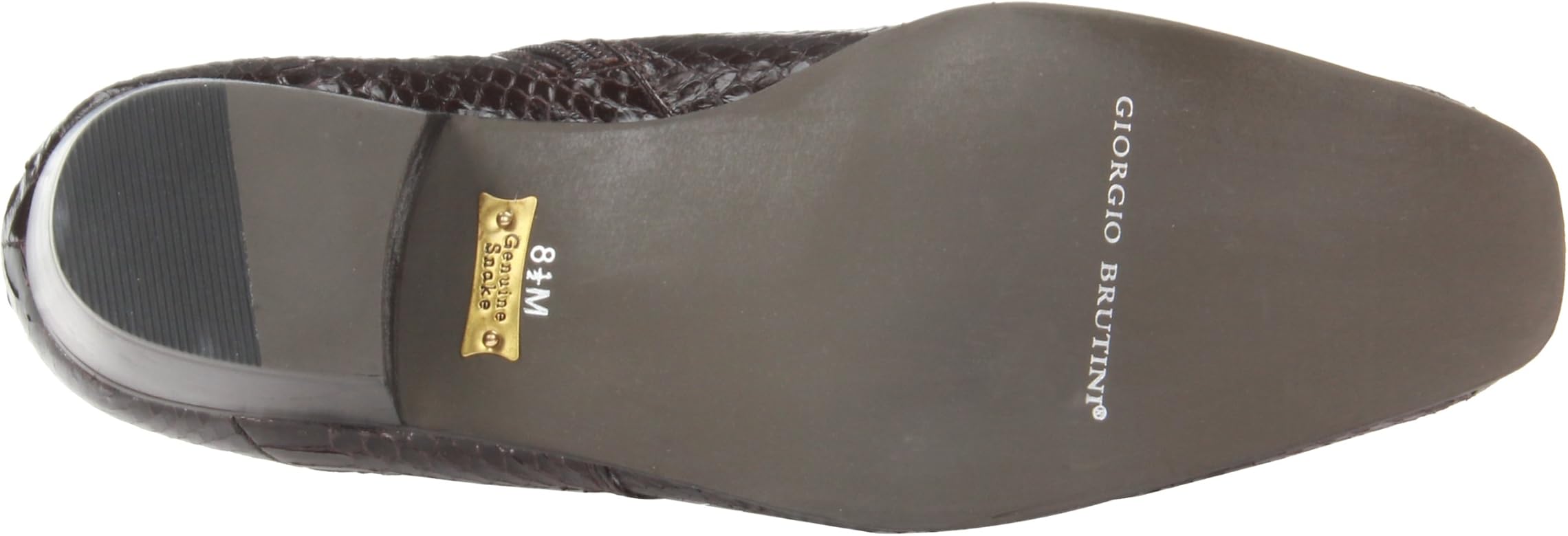 giorgio brutini snakeskin boots