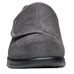 Propét Men's Cush N Foot Slipper, Slate