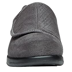 Propet Men's Cush N Foot Slipper, Slate