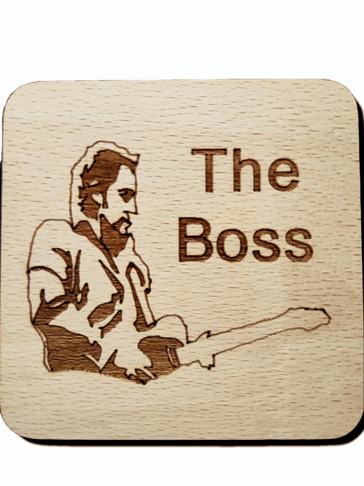 The Boss Inspired Coaster Beer Wine Drink Mat Present Gift (1)