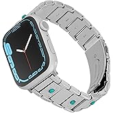 Wrangler® Silver Link Metal Band for Apple Watch®, Western Style, Fits all Apple Watch® Series and Sizes