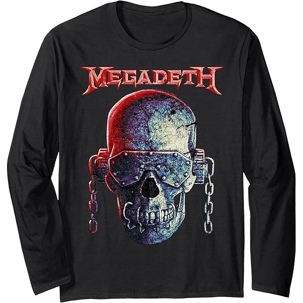 Amazon.com: Megadeth - Toxic Vic Long Sleeve T-Shirt