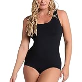Leonisa Bodysuit Sleeveless Shapewear – Women's Bodysuits for Tummy Control, Sculpting Shapewear Bodysuit with Compression