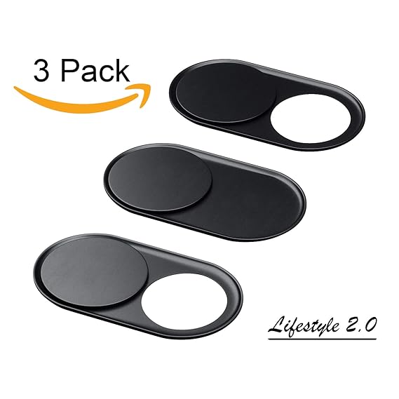 Premium Webcam Abdeckung aus METALL 3er Set Webcam Cover Kamera Abdeckung Unauffällig Und Ultra Dünn