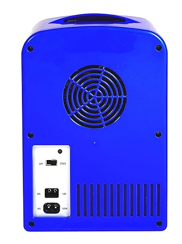 CURTIS Pepsi 6-can Mini Fridge, BLUE, liters in Kuwait Whizz