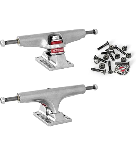 Amazon.com : NHS Independent Stage 4 Polished Skateboard Trucks