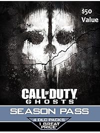 Call of Duty Ghosts Season Pass Card - Playstation 4 & Playstation 3