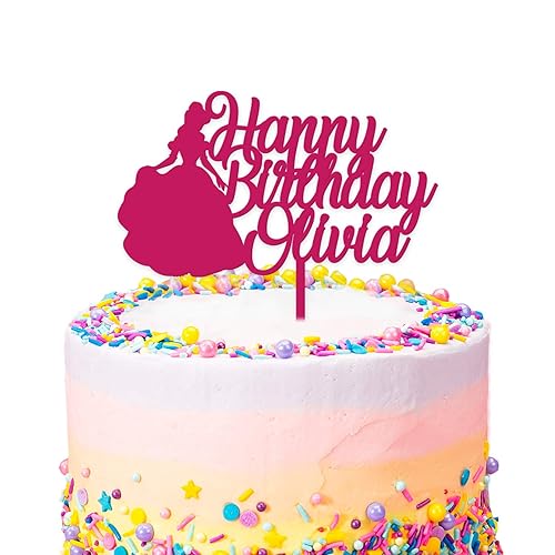 Princess Happy Birthday Cake Topper Personalised With Any Name Happy Birthday Cake Topper For Kids Boys Girls Children Food Safe 3mm Thick Acrylic Cake Decoration Lots Of Colours Princess Happy Birthday Cake Topper Personalised With Any Name Happy Birthday Cake Topper For Kids Boys Girls Children Food Safe 3mm Thick Acrylic Cake Decoration Lots Of Colours