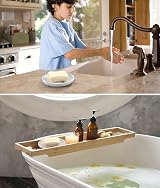 Luxspire Marble Soap Dish - Oval Holder for Bathroom Vanity & Shower view 5